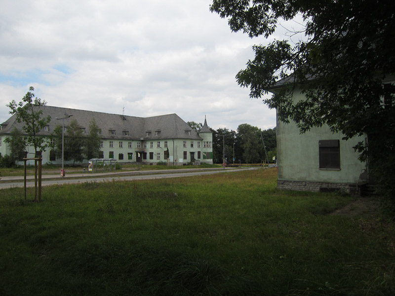 Hohenloher Tor vom Grundstück Gebäude 35