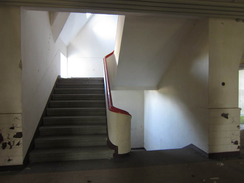 Mittlerer Treppenbereich