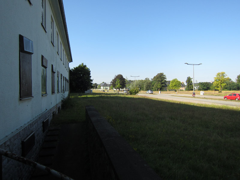 Gebäude 35 - Blick in die Richthofenstraße